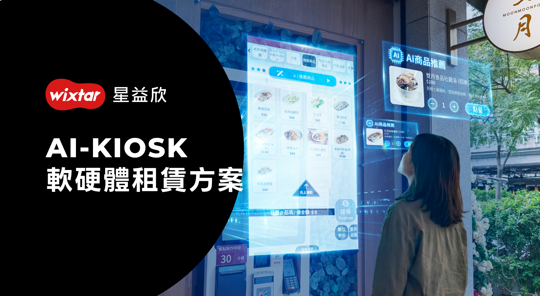 方案一、AI-KIOSK軟硬體租賃方案